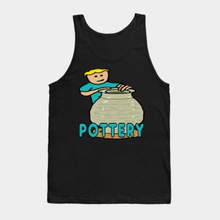 Pottery Making Tank Top